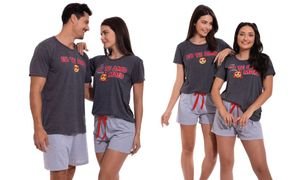 Pijama de Casal combinando
