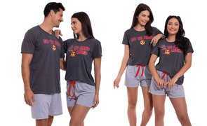 Pijama de Casal combinando