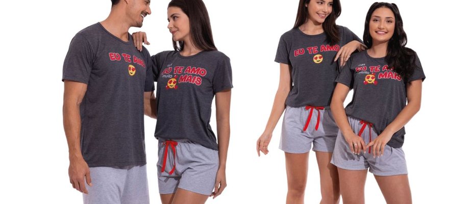 Pijama de Casal combinando: 8 modelos para inspirar e onde comprar!