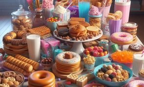 comidas para festa do pijama