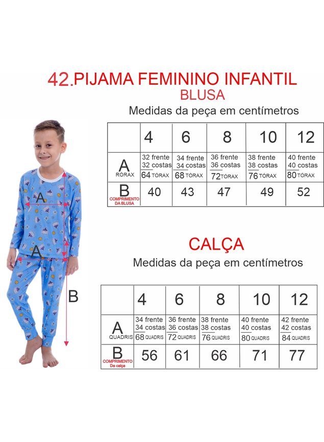 43 PIJAMA INFANTIL MASCULINO