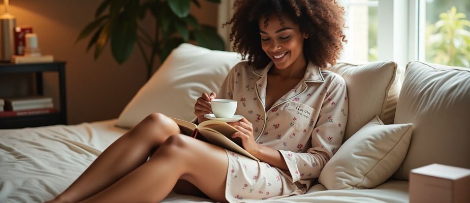 Melhores pijamas femininos para noites tranquilas e cheias de estilo