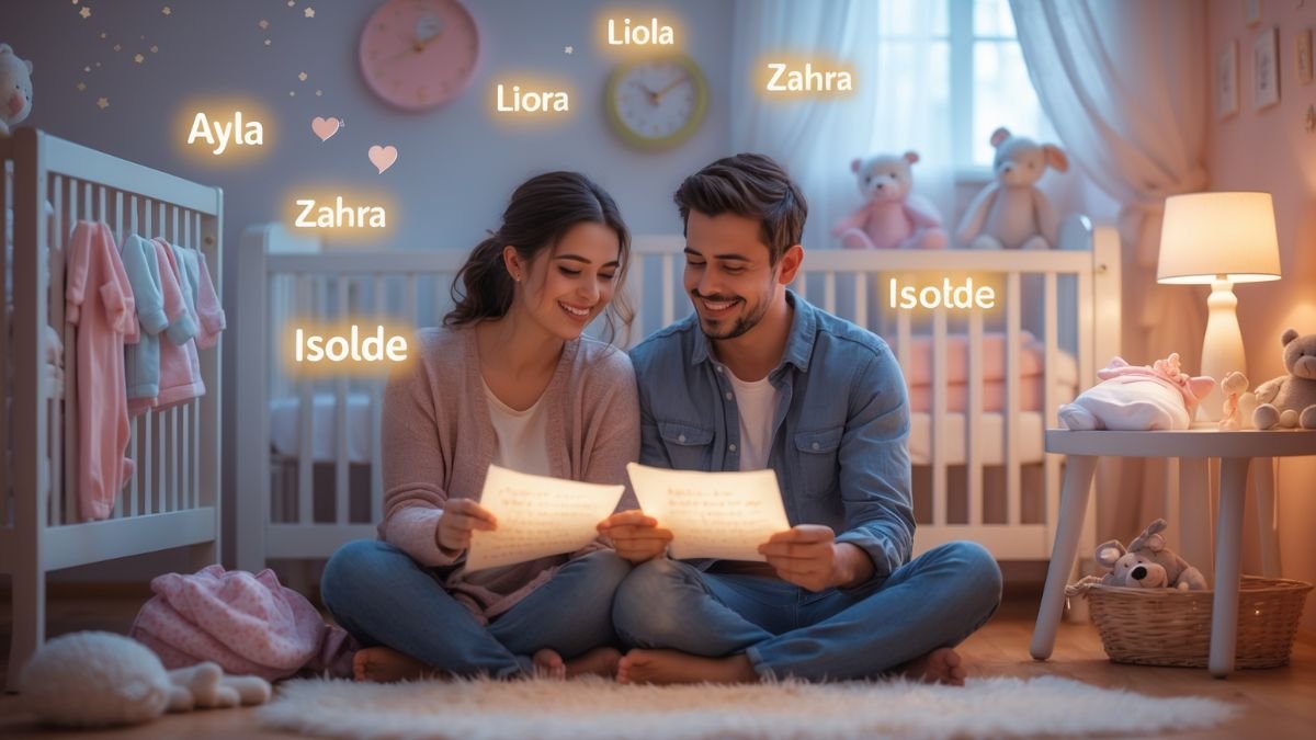nomes de meninas diferentes